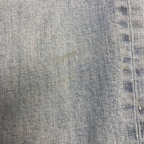PURPLE BRAND Men’s P001 Button Fly Jeans Blue 34 Distressed  Destroyed Inseam 32 - Picture 8 of 12